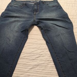 Wallflower Dark Blue High-Rise Jeans